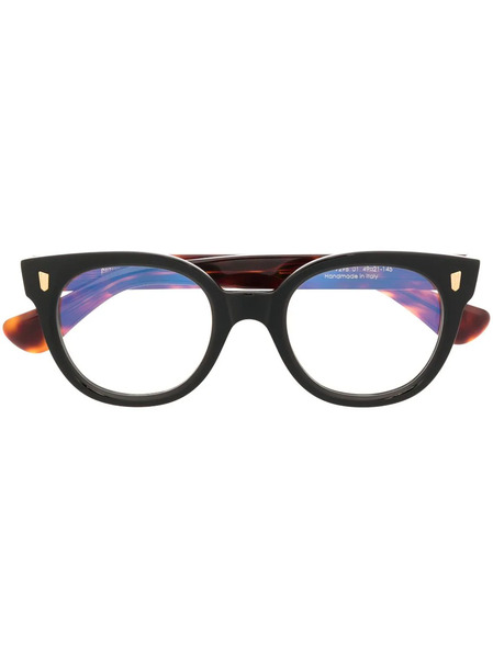  Cutler & Gross Round-frame Glasses - Brown 