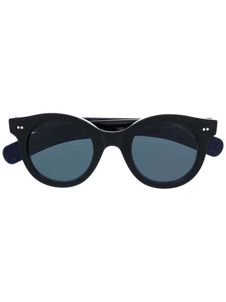  Cutler & Gross 1390 Round Sunglasses - Black 
