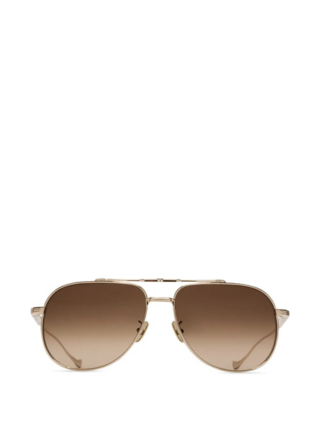  Cutler & Gross Sloane Pilot Sunglasses - Gold 