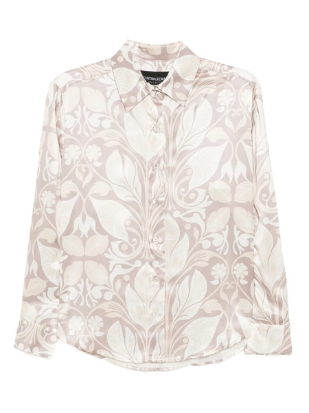  Cynthia Rowley Art Nouveau Shirt - Neutrals 