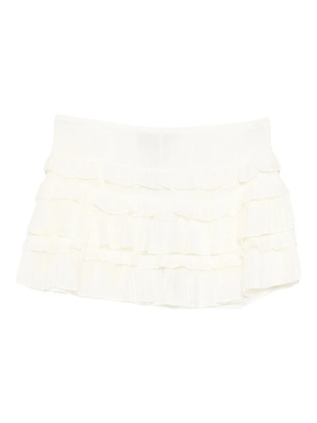  Cynthia Rowley Bella Mini Skirt - Neutrals 