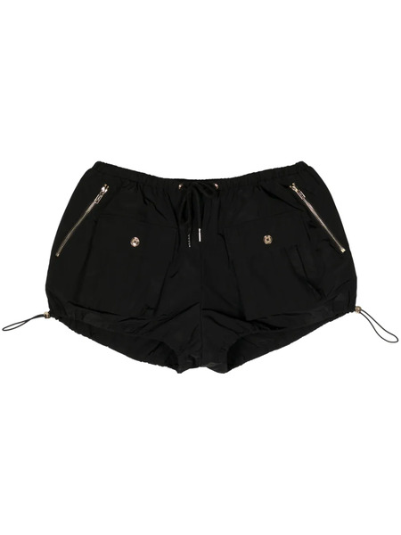  Cynthia Rowley Cargo-pocket Bloomer Shorts - Black 
