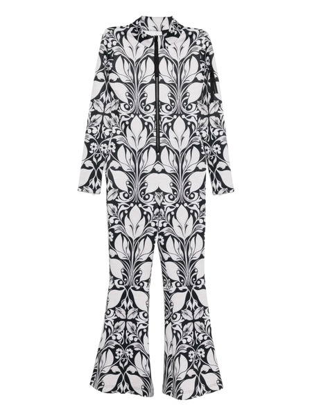  Cynthia Rowley Floral-print Ski Suit - Neutrals 