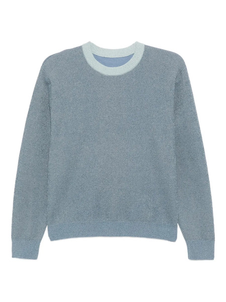  Cynthia Rowley Metallic Crew-neck Sweater - Blue 