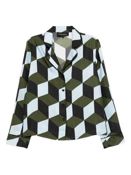  Cynthia Rowley The Illusion Shirt - Blue 