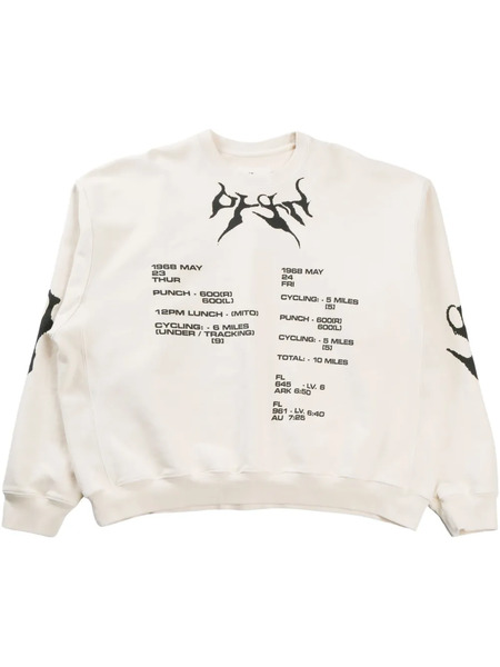  D-r-g-n Cotton Sweatshirt - Neutrals 