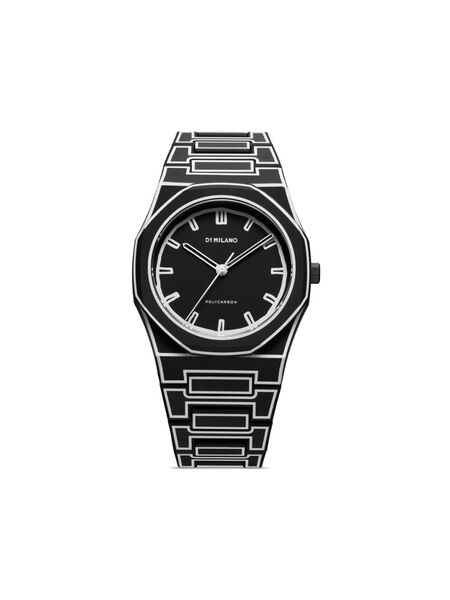  D1 Milano Polycarbon 40.5mm Watch - Black 