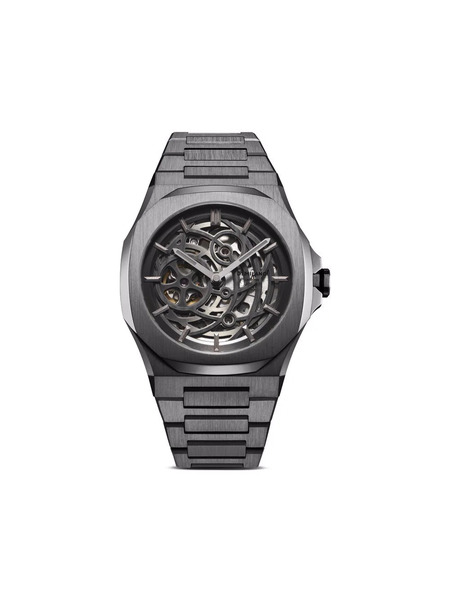  D1 Milano Skeleton Bracelet 41.5mm - Grey 