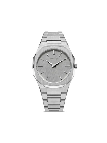  D1 Milano Ultra Thin Linen 40mm - Silver 