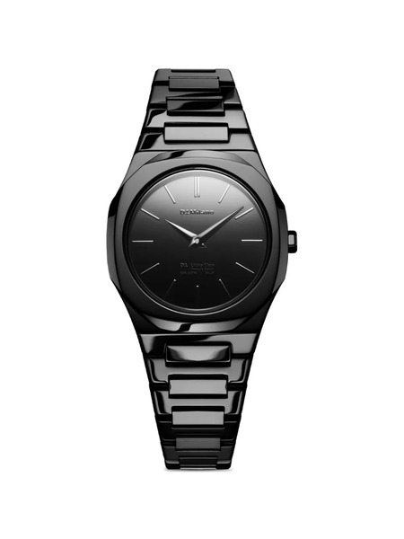  D1 Milano Ultra Thin 30mm Watch - Black 