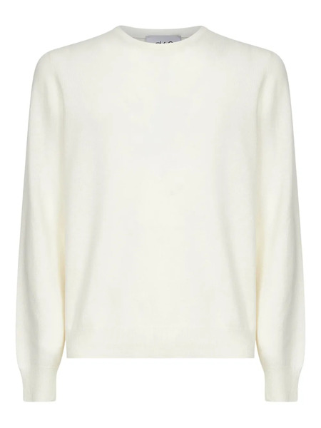  D4.0 Crew-neck Sweater - White 