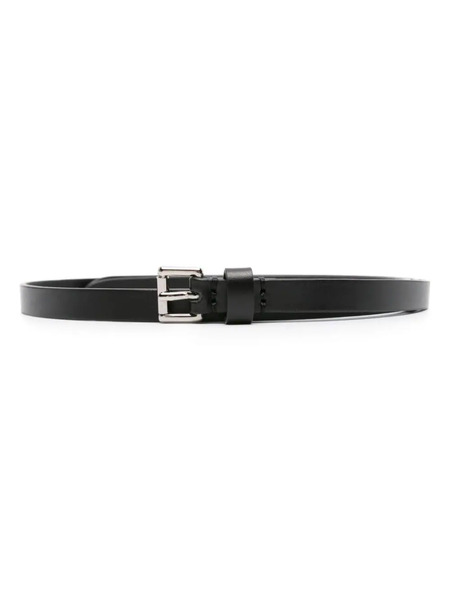  D4.0 Double-strap Leather Belt - Black 