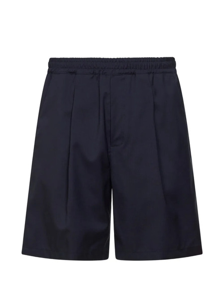  D4.0 Elasticated Pleat Shorts - Blue 