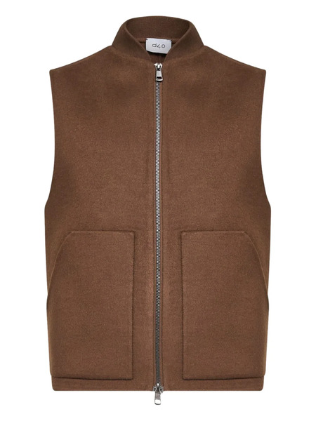  D4.0 Patch-pocket Gilet - Brown 