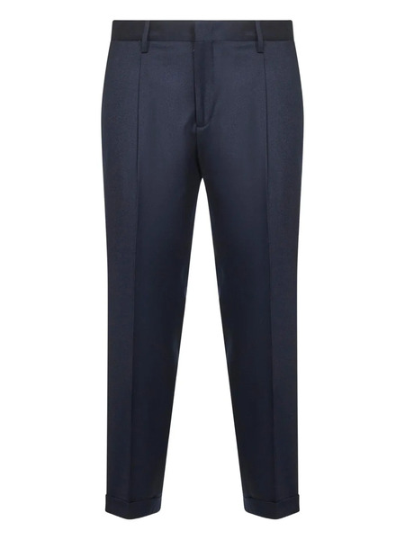 D4.0 Pleated Turn-up Trousers - Blue 