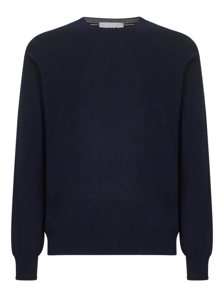  D4.0 Ribbed Crew-neck Sweater - Blue 