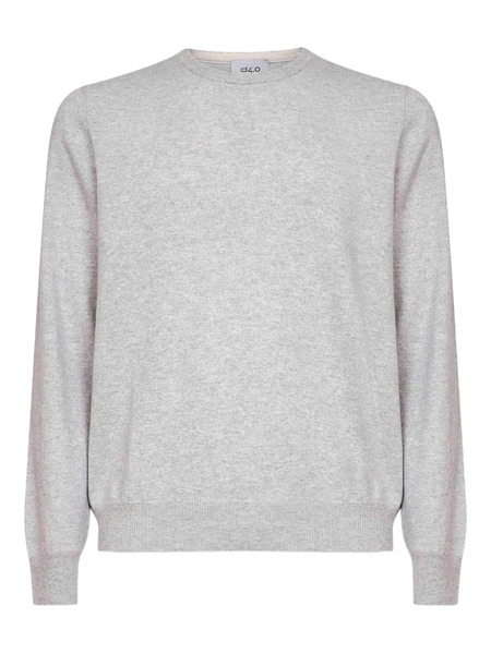  D4.0 Ribbed Crew-neck Sweater - Grey 