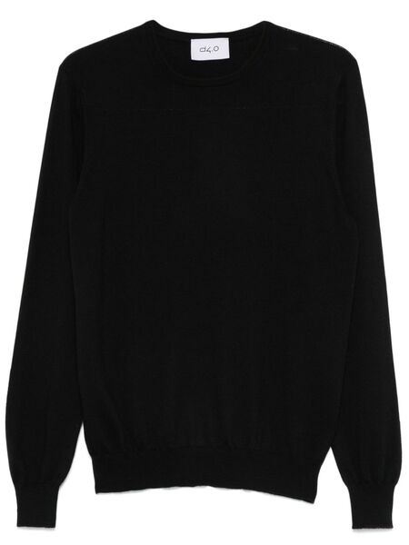  D4.0 Virgin Wool Sweater - Black 