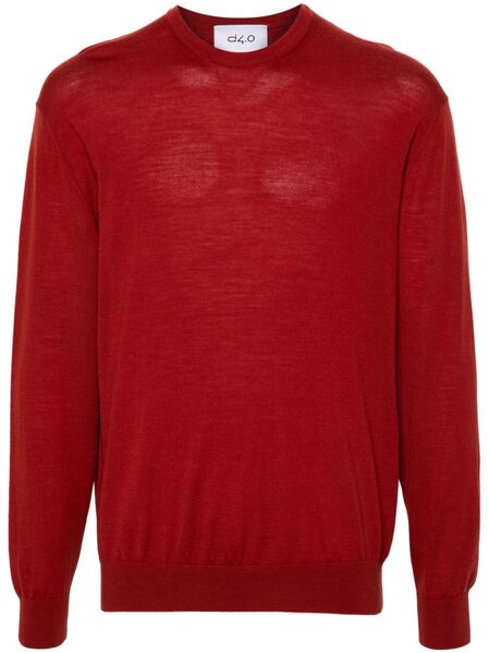  D4.0 Wool Sweater - Red 