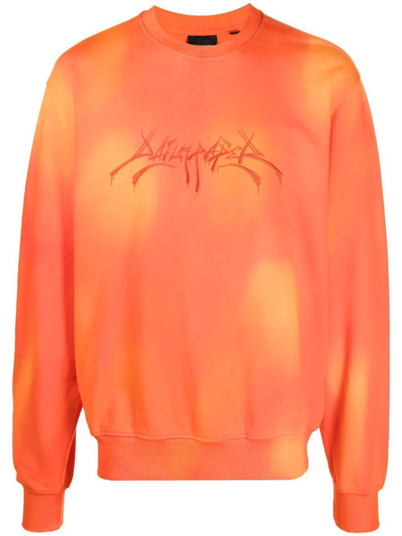  Daily Paper Graffiti Logo-print Jumper - Orange 