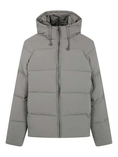  Daily Paper Hooded Puffer Jacket - Grey 