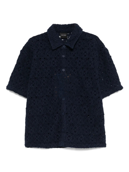  Daily Paper Lace Shield Shirt - Blue 