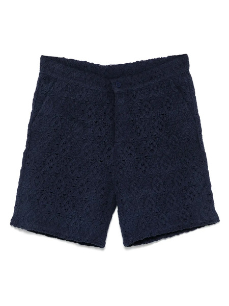  Daily Paper Lace Shield Shorts - Blue 