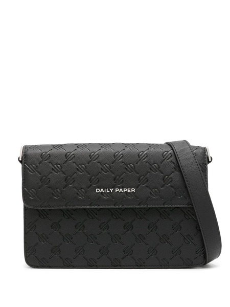  Daily Paper Meru Faux-leather Messenger Bag - Black 