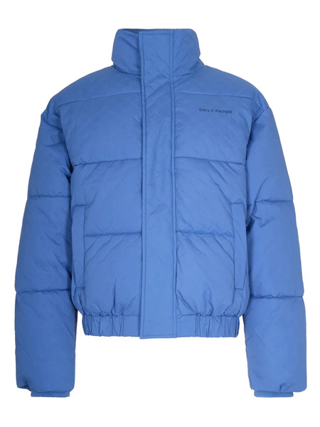  Daily Paper Padded High-neck Jacket - Blue 
