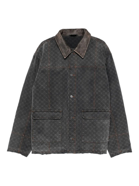  Daily Paper Patterned Pocket Jacket - Grey 