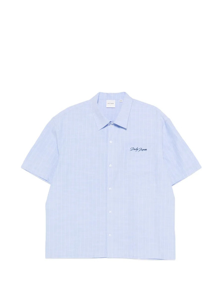 Daily Paper Striped Patch-pocket Shirt - Blue 