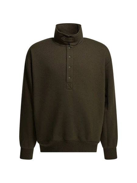  Daiwa Pier39 Button High-neck Sweatshirt - Green 