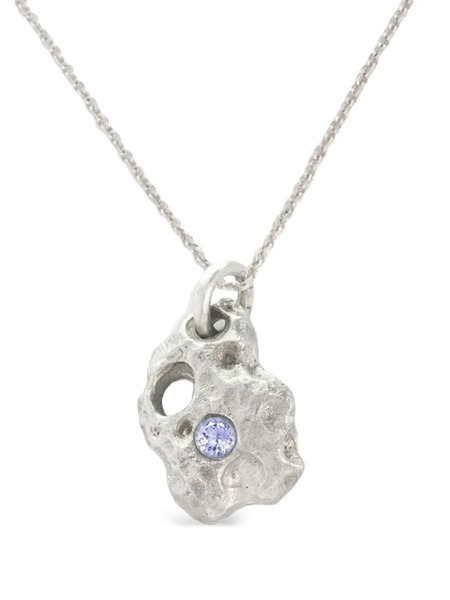  D'alma Tufa Gem-pendant Necklace - Silver 