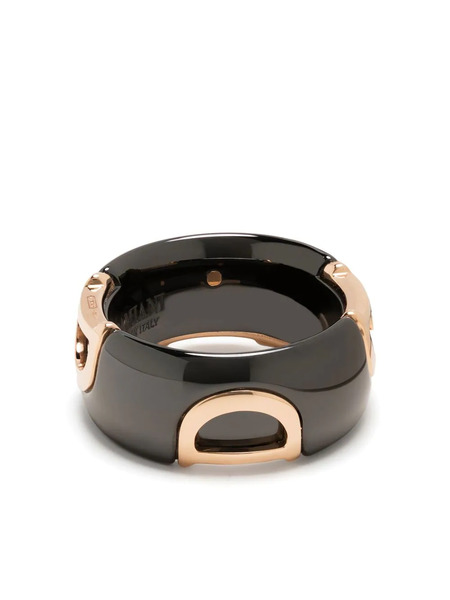  Damiani 18kt Rose Gold D.icon Diamond Ring - Pink 