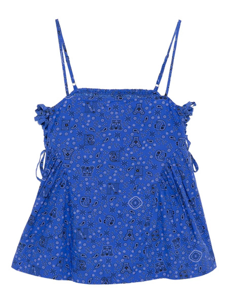  Damson Madder Cressida Cami Top - Blue 