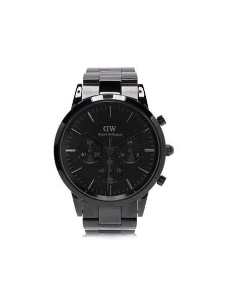  Daniel Wellington Iconic Chronograph Link 42mm - Black 