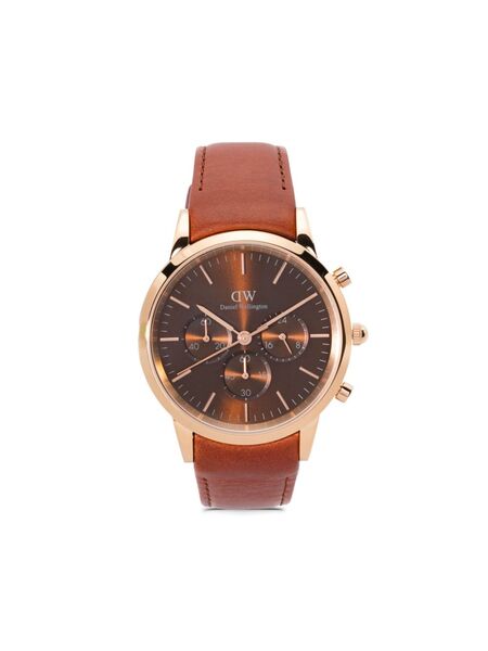  Daniel Wellington Iconic Chronograph St Mawes 42mm - Brown 