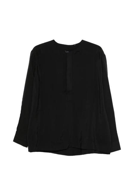  Daniele Alessandrini Buttoned Polo Shirt - Black 