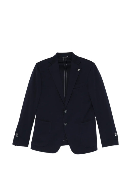  Daniele Alessandrini Lapel Pin Jacket - Blue 
