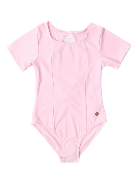 Danskin Kids Logo Leotard - Pink 