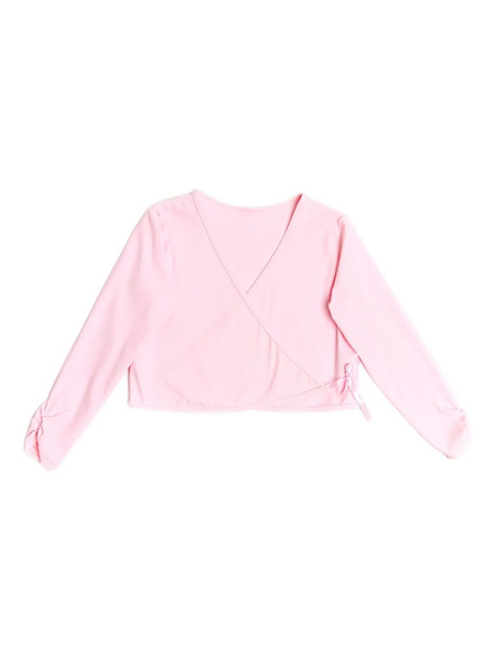  Danskin Kids Rhythm Wrap Top - Pink 