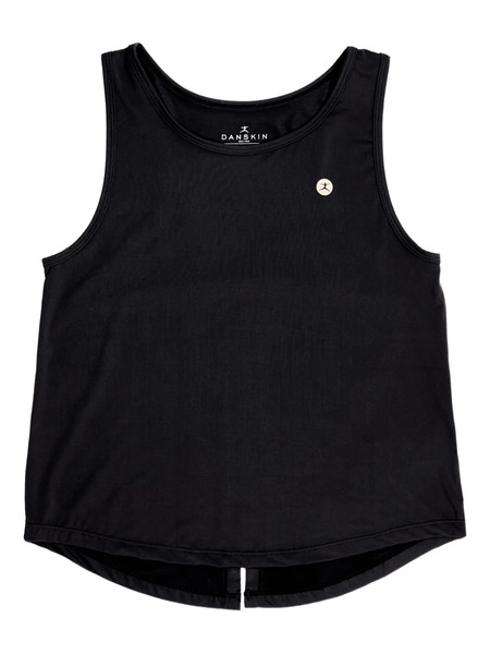  Danskin Kids Scoop-neck Vest - Black 