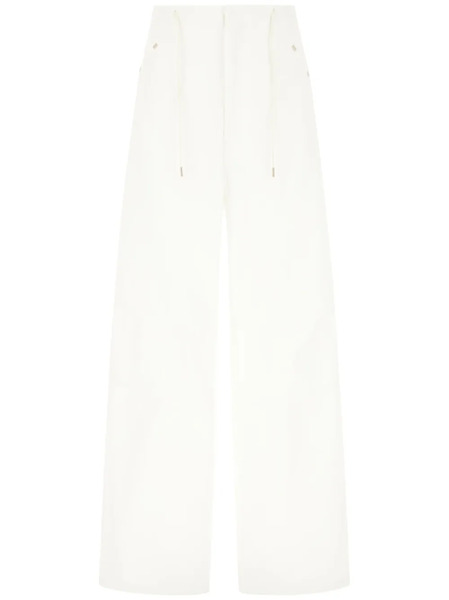  Darkpark Cotton Palazzo Pants - White 