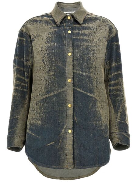  Darkpark Julie Denim Shirt - Green 