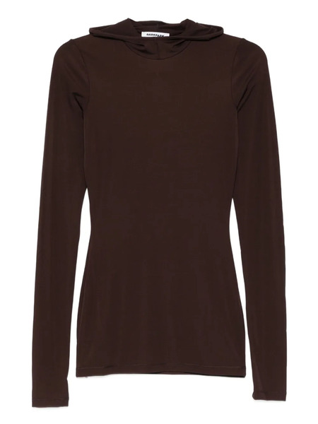  Darkpark Long-sleeved Hoodie - Brown 