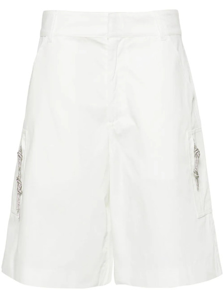  Darkpark Nina Cotton Cargo Shorts - Neutrals 