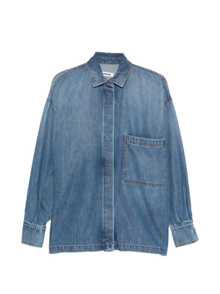  Darkpark Pocket Denim Shirt - Blue 
