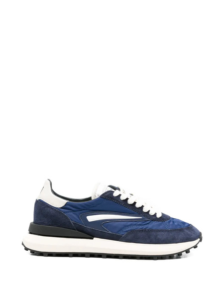  D.a.t.e. Athleta Panelled Sneakers - Blue 