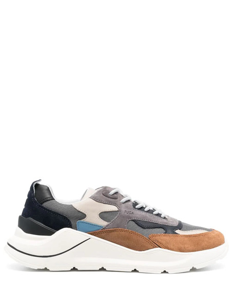  D.a.t.e. Fuga Panelled-design Sneakers - Brown 