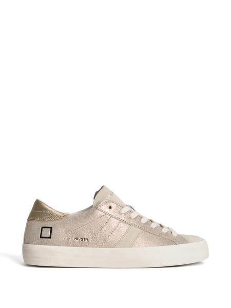  D.a.t.e. Hill Low Glitter-panel Sneakers - Neutrals 